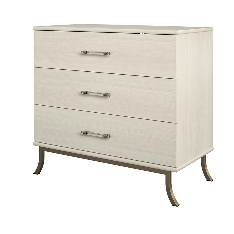 Monarch Hill Clementine 3 Drawer Dresser - Image 3