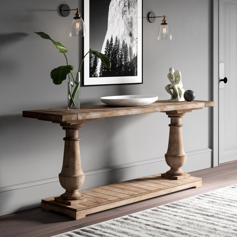 McKew 70.87" Solid Wood Console Table - Image 0