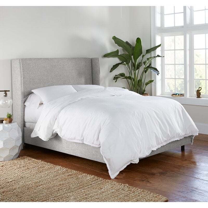 Alrai Upholstered Low Profile Standard Bed - Image 2