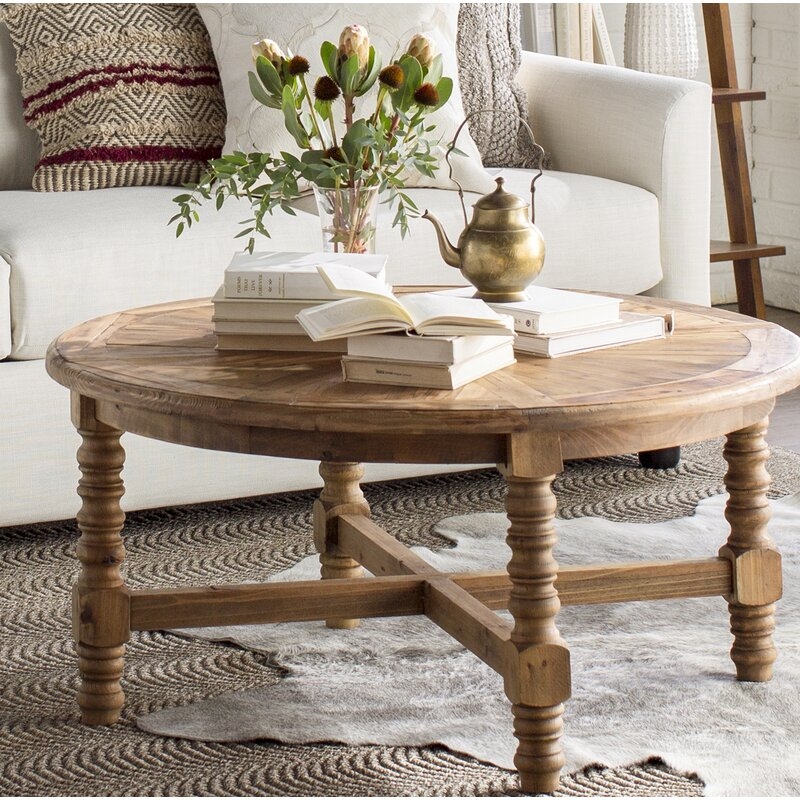 HAYLIE WOODEN COFFEE TABLE - Image 1