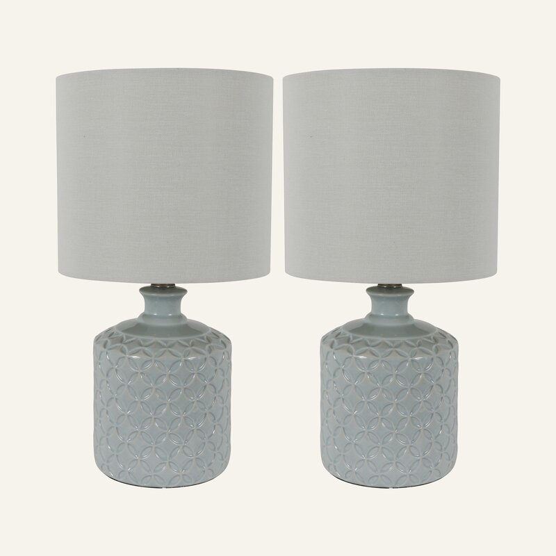 Lorin Ceramic 17" Table Lamp Set (Set of 2) - Image 0