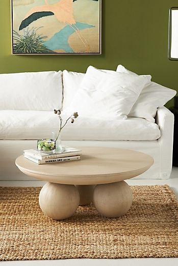 Sonali Round Coffee Table, Gray *available around Dec 24, 2023 - Image 2