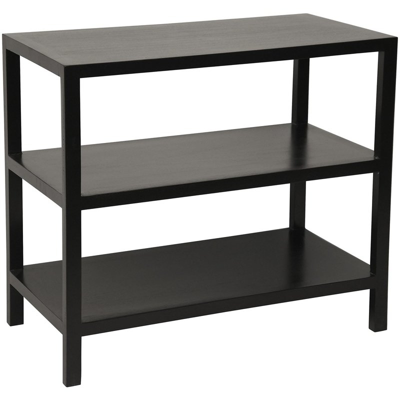 Noir End Table with Storage - Image 1