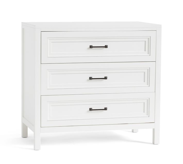 Sussex Polished Dresser, Bright White - Image 0