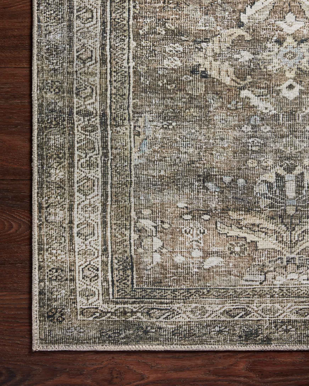 Layla Collection rug - LAY-13 Antique / Moss - Image 7