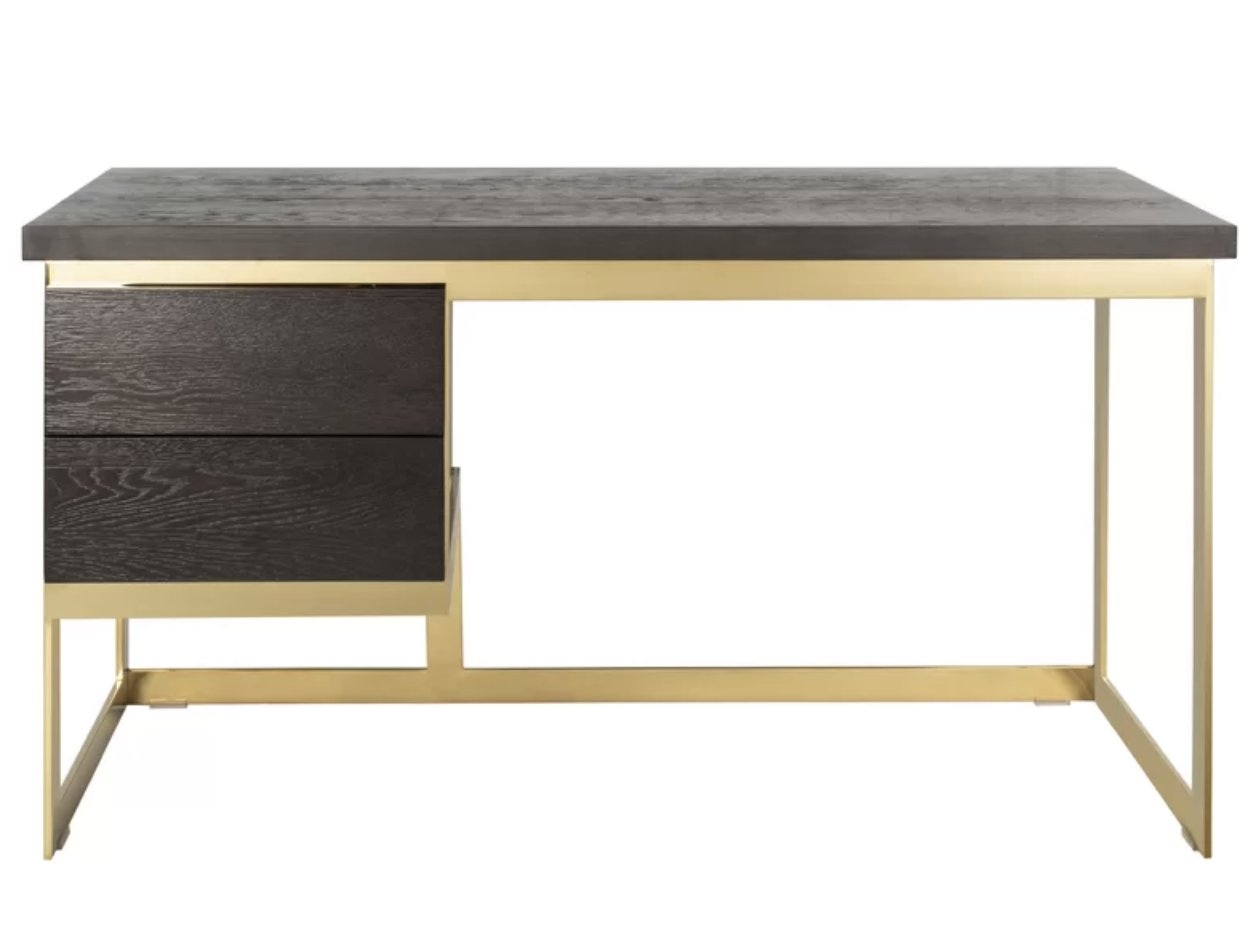 Safavieh Couture Leroux Solid Wood Desk - Image 1