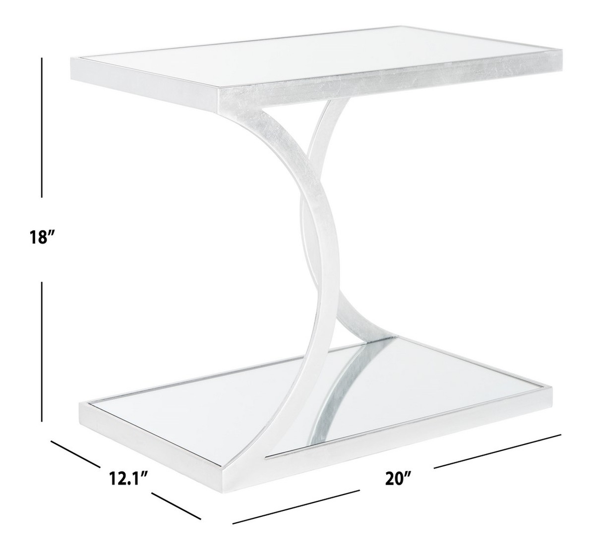 Sullivan Accent Table - Silver - Arlo Home - Image 3