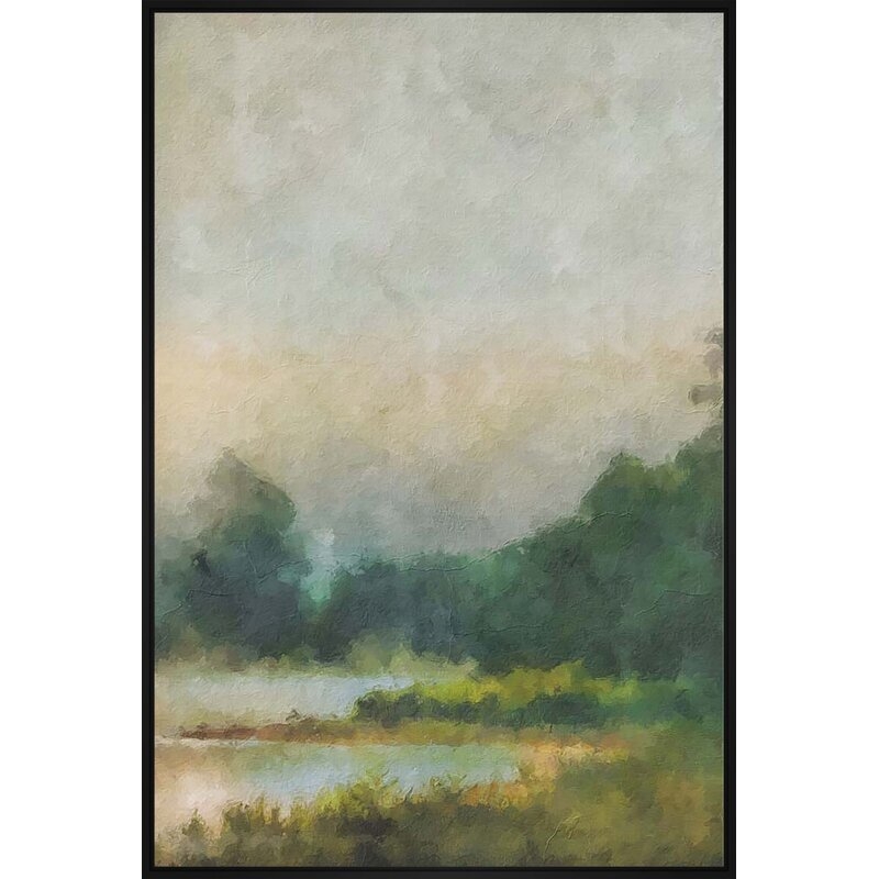 JBass Grand Gallery Collection Nature Diversity - Floater Frame Painting on Canvas - Image 0