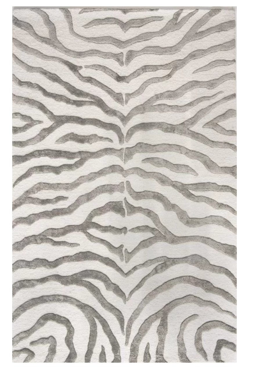 Dodgson Hand-Tufted Gray/Ivory Area Rug - Image 0