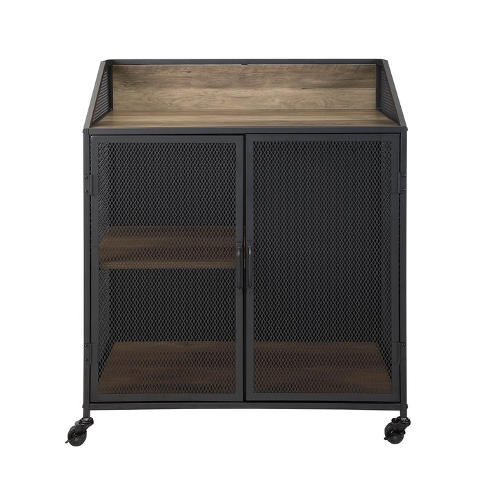 Bowles Bar Cabinet with Mesh - Image 0