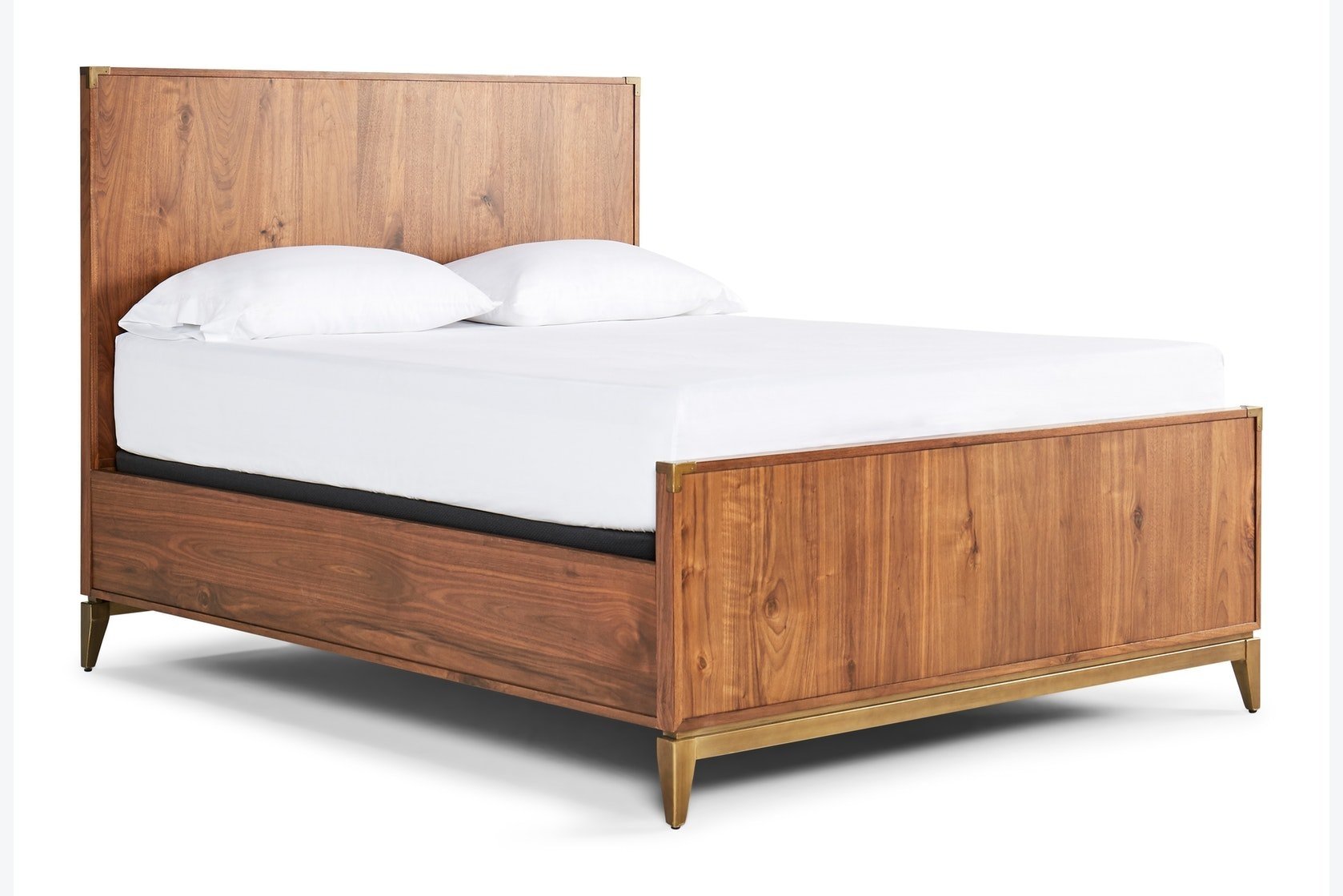 Fenton Mid Century Modern Bed - Queen - Image 0
