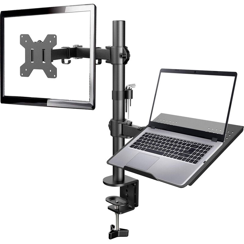 Monitor Universal 2 Screen Laptop Mount - Image 6