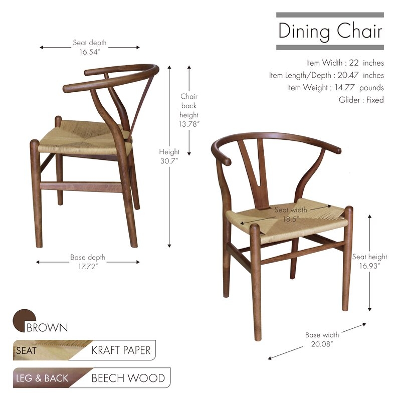Marcial Solid Wood Slat Back Side Chair - Image 2