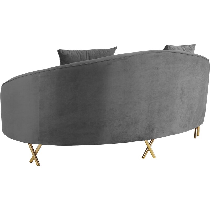 Stockport Curved Loveseat - Image 1