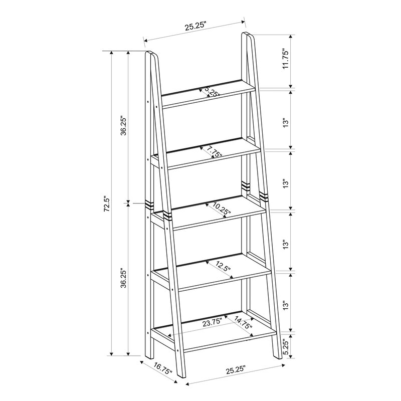 Natrona Ladder Bookcase - Image 3