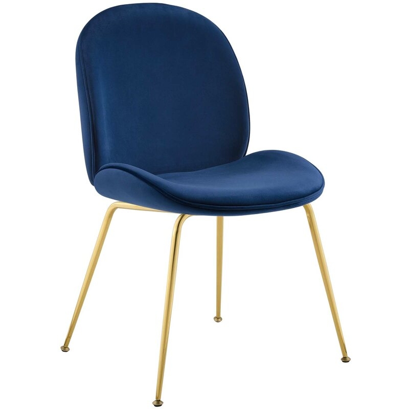 Jaynes Leg Performance Upholstered Dining Chair - Image 2