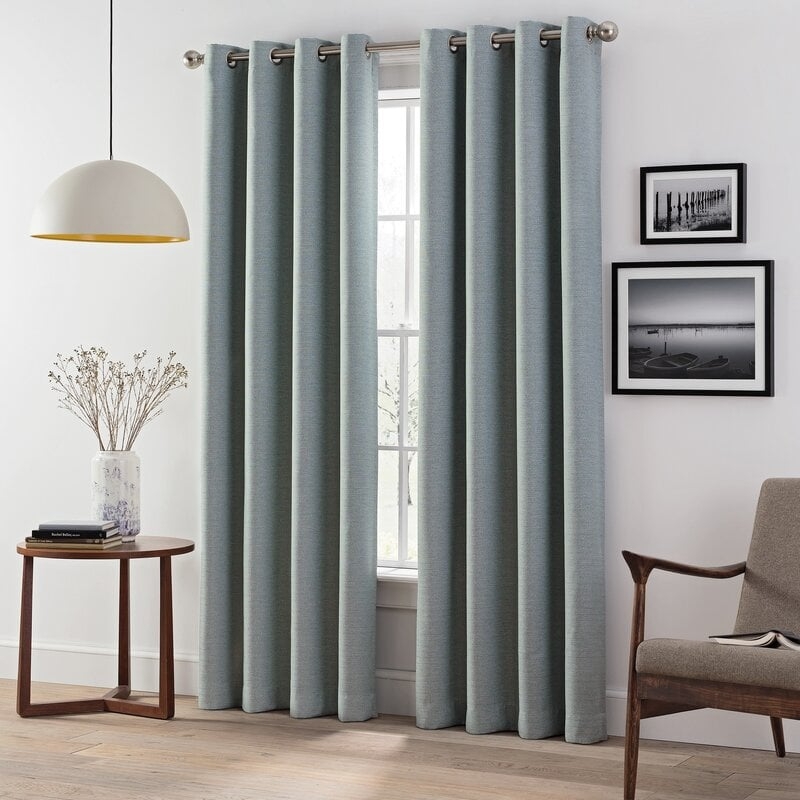 Kordell Wyckoff Solid Backout Thermal Grommet 2 Panels Window Curtains (Set of 2) - Image 0