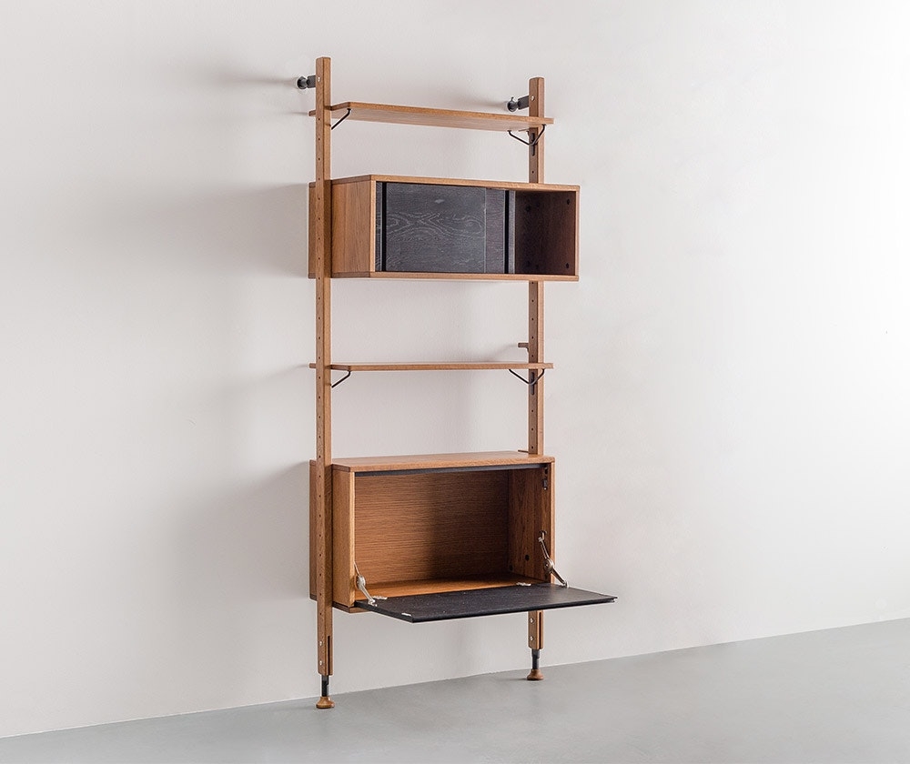 Dexter Modular Shelf with Cabinet - Image 0