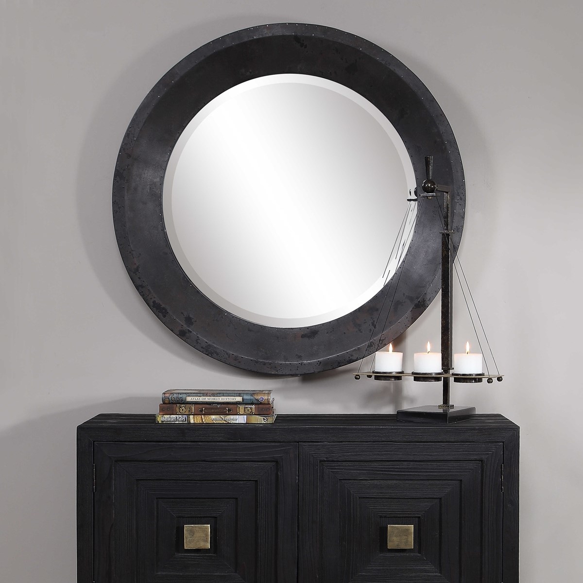 Frazier Round Mirror - Image 1