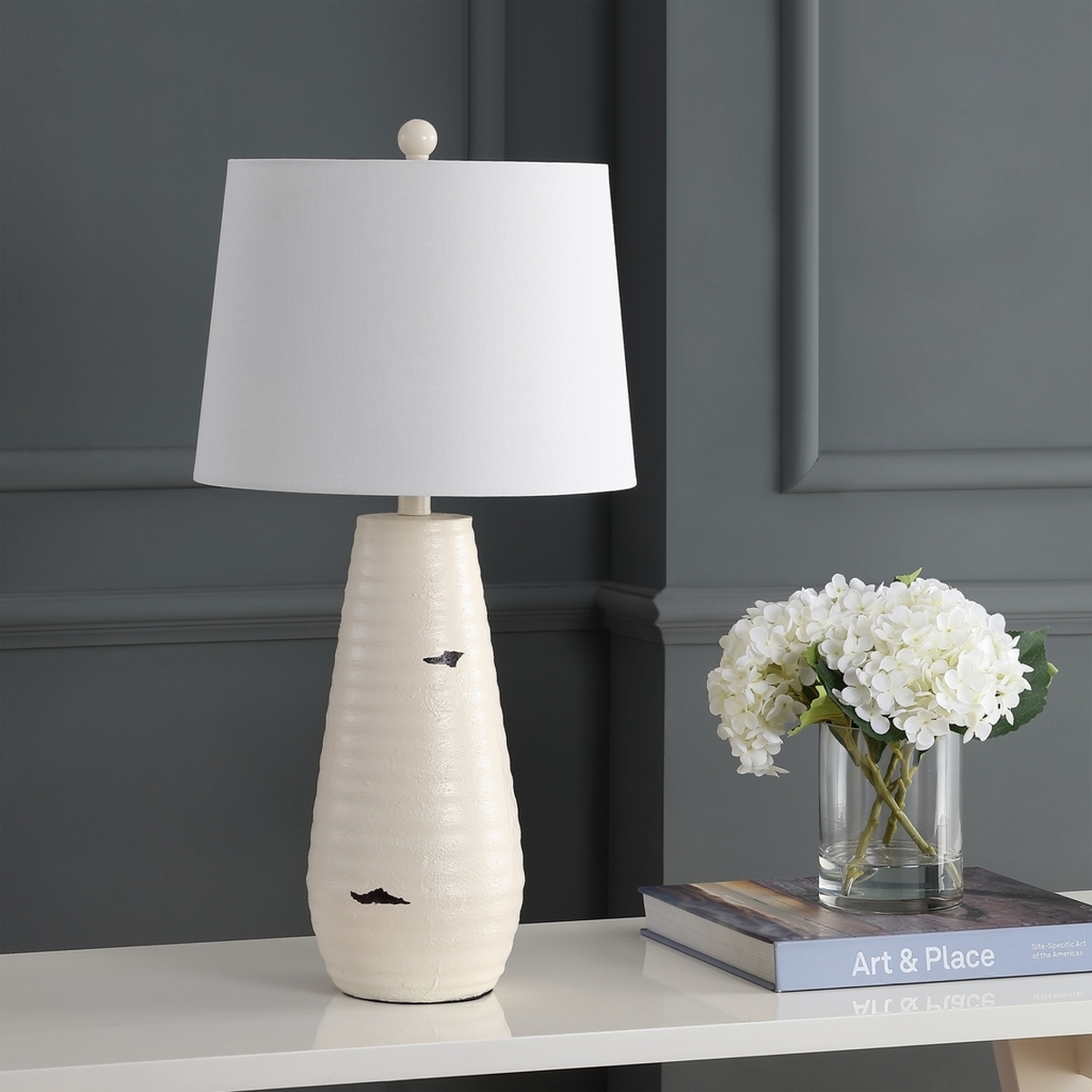 Kamren Table Lamp - Cream - Arlo Home - Image 1