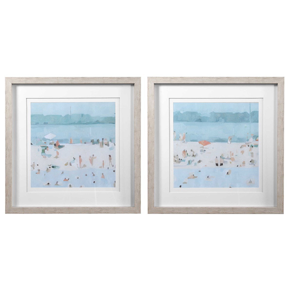 Sandbar Framed Prints, Set of 2 - Image 0