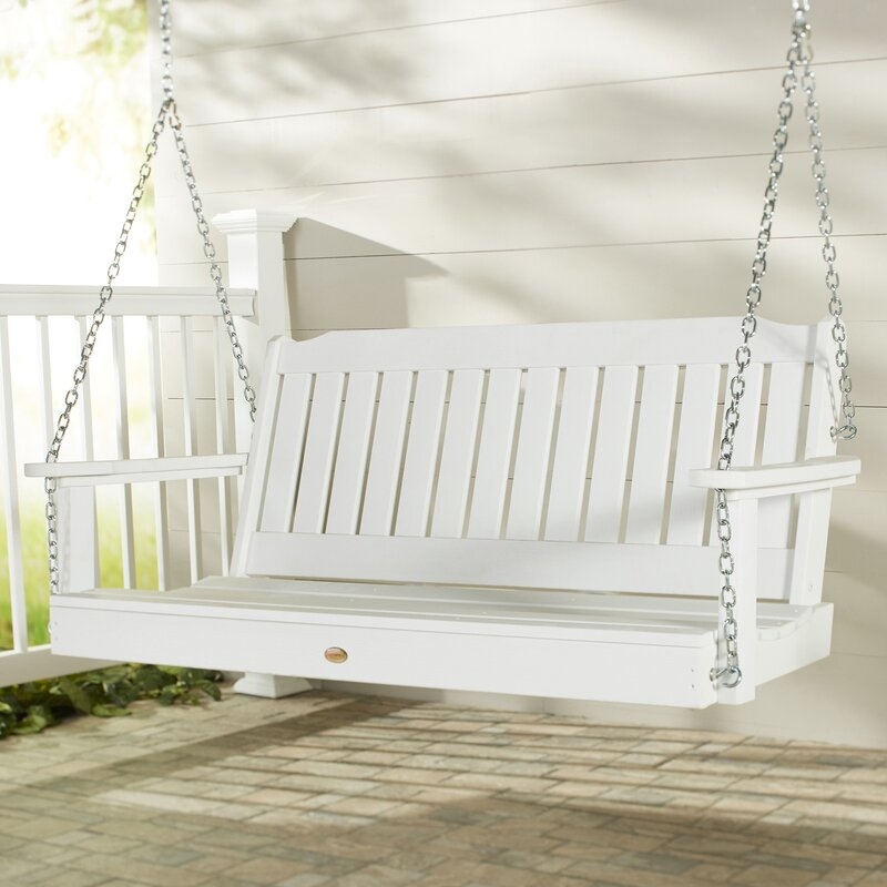 Amelia Porch Swing in White - Image 0