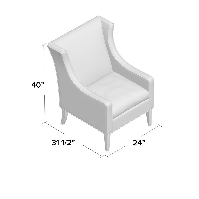Matherville Wingback Chair - Image 3