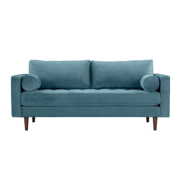 Cave Dusty Anna Velvet Loveseat - Image 0