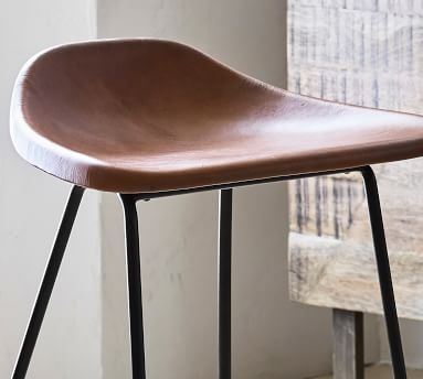 Brenner Leather Counter Stool - Image 4