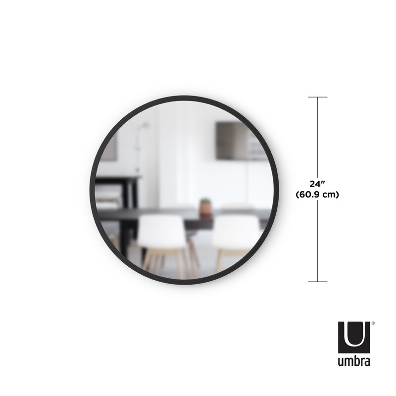 Hub Modern and Contemporary Accent Mirror - 24" - Image 1