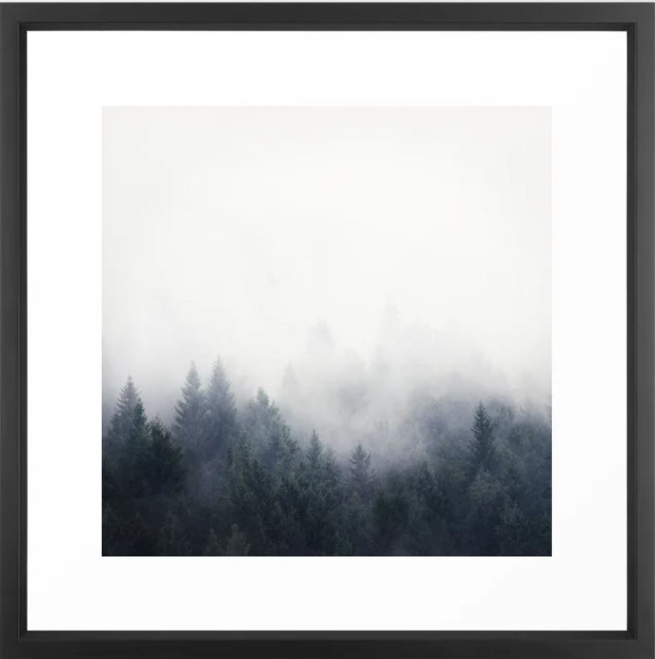 I Don't Give A Fog, Framed Art Print, 20" x 20" - Image 0
