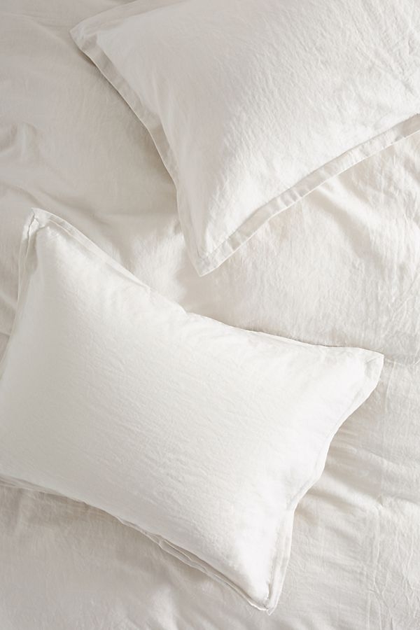 Relaxed Cotton-Linen King Shams - Image 0