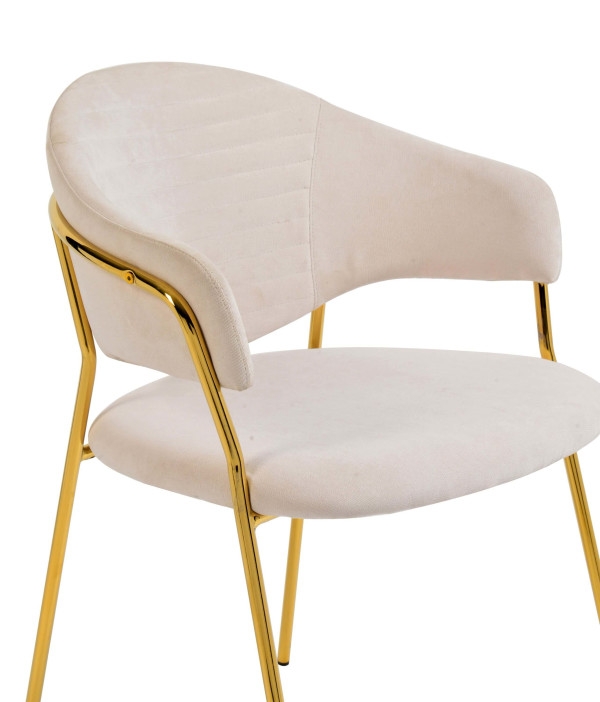 Ruby Cream Linen Chair (Set of 2) - Image 0