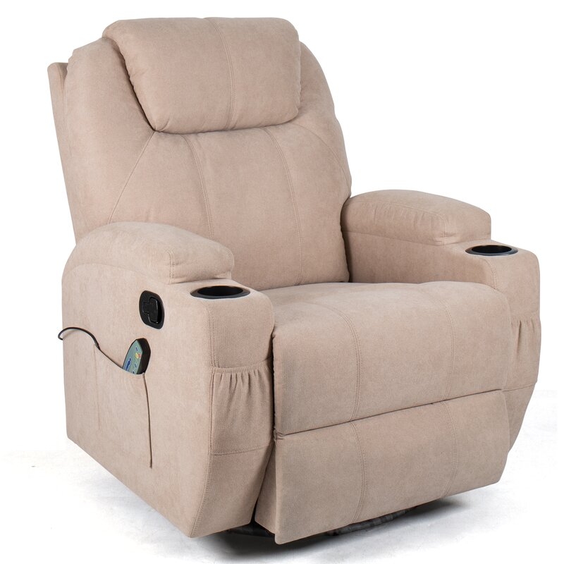 Swivel Rocker Reclining Heated Full Body Massage Chair - Image 1