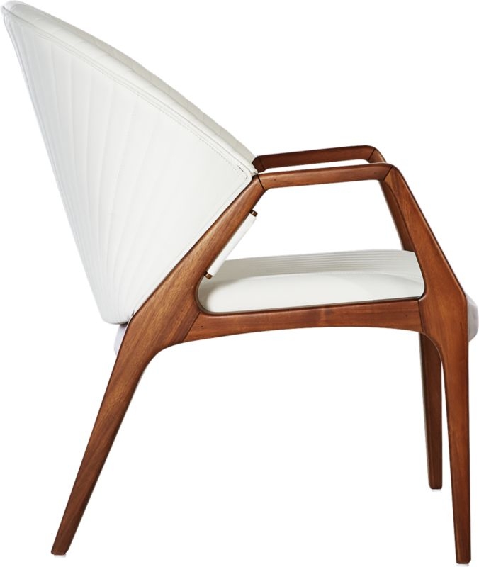 Luisa White Chair - Image 3