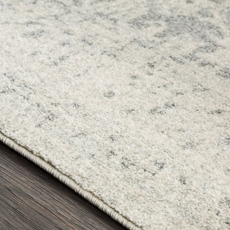 Hillsby Oriental Charcoal/Light Gray/Beige Area Rug - 9' x 12'6" - Image 1