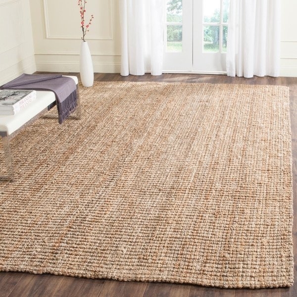 Safavieh Handwoven Casual Thick Jute Area Rug (6' x 9') - Image 3