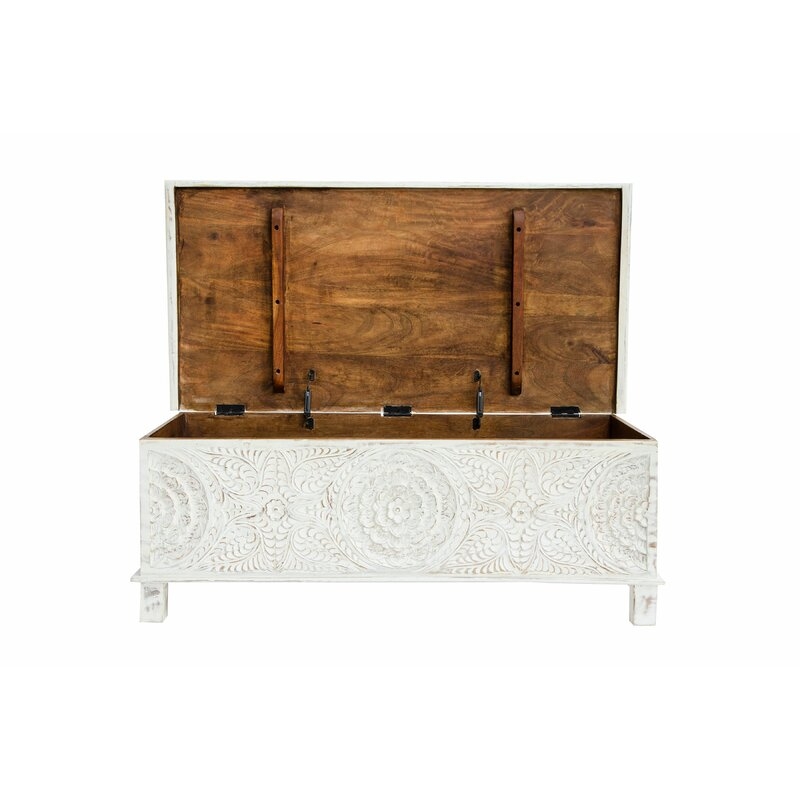 Ivaan Trunk Coffee Table with Lift Top - Image 4