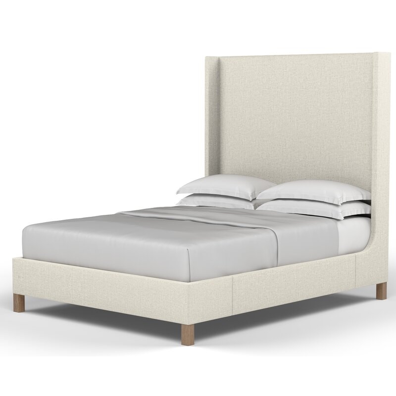 Lincoln Shelter Upholstered Panel Bed - Image 1