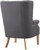 Kaitlyn Morgan Linen Wing Chair - Image 2