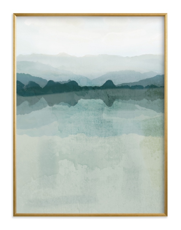 Cool Reflections Art Print, 30" x 40" - Image 0