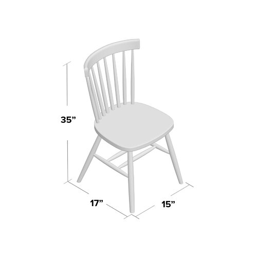 Sofia Arrowback Solid Wood Dining Chair - Image 1