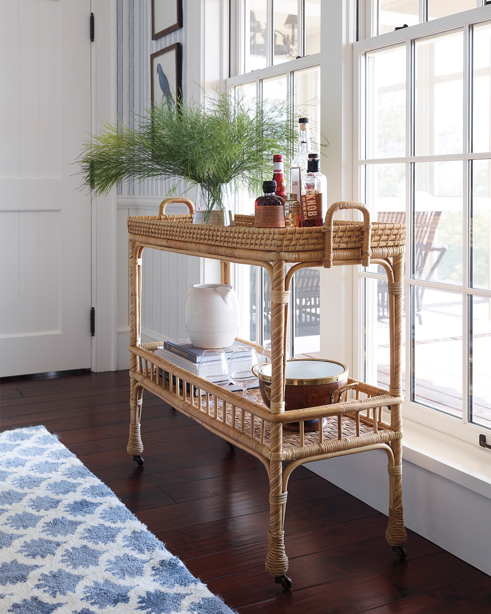 South Seas Bar Cart - Natural - Image 1