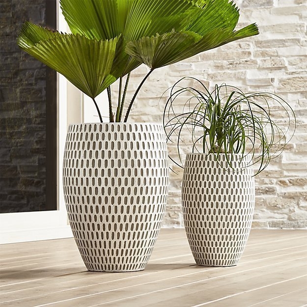 Howell Short Planter - Crate and Barrel - Image 1