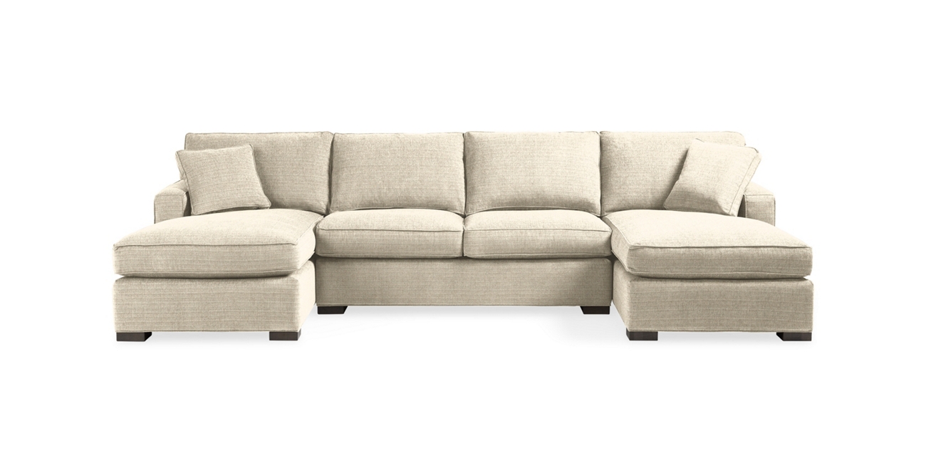 dune double chaise sectional in Theater Cream - Image 0