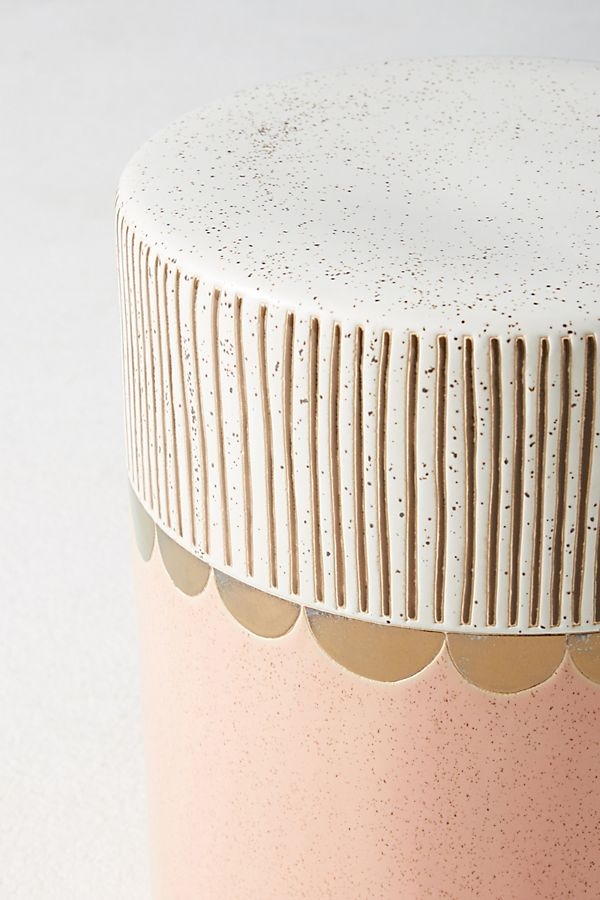 Cathy Terepocki Ceramic Stool - Image 1