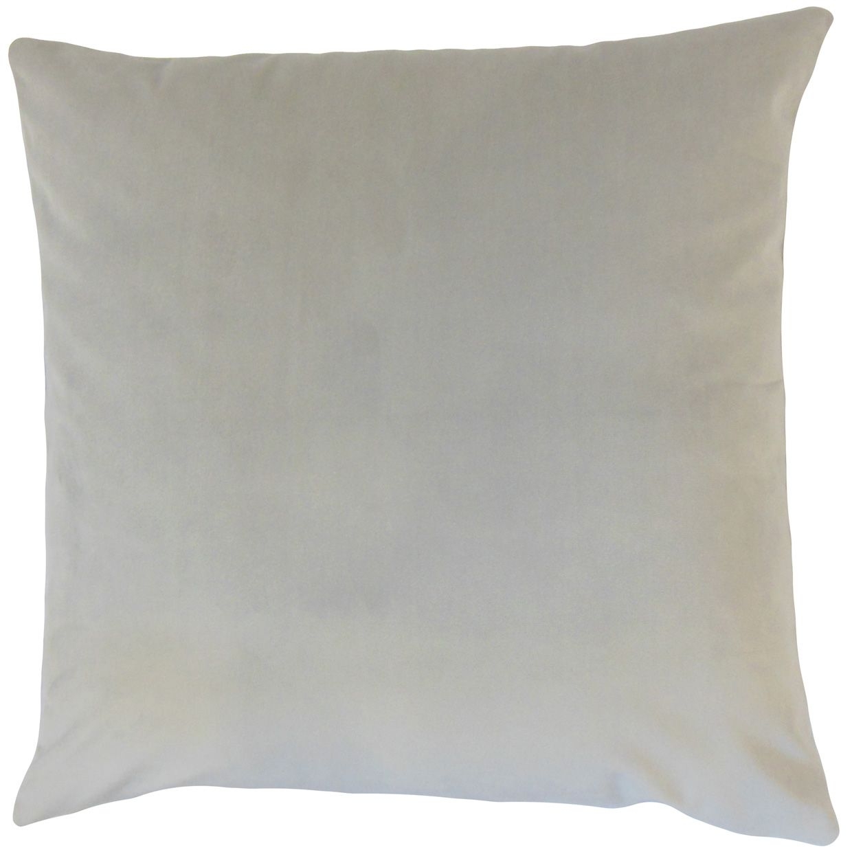 Classic Velvet Pillow, Smoke, 18" x 18" - Image 0