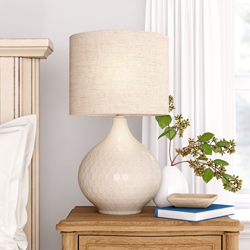 Della Large Ceramic Table Lamp - Image 8