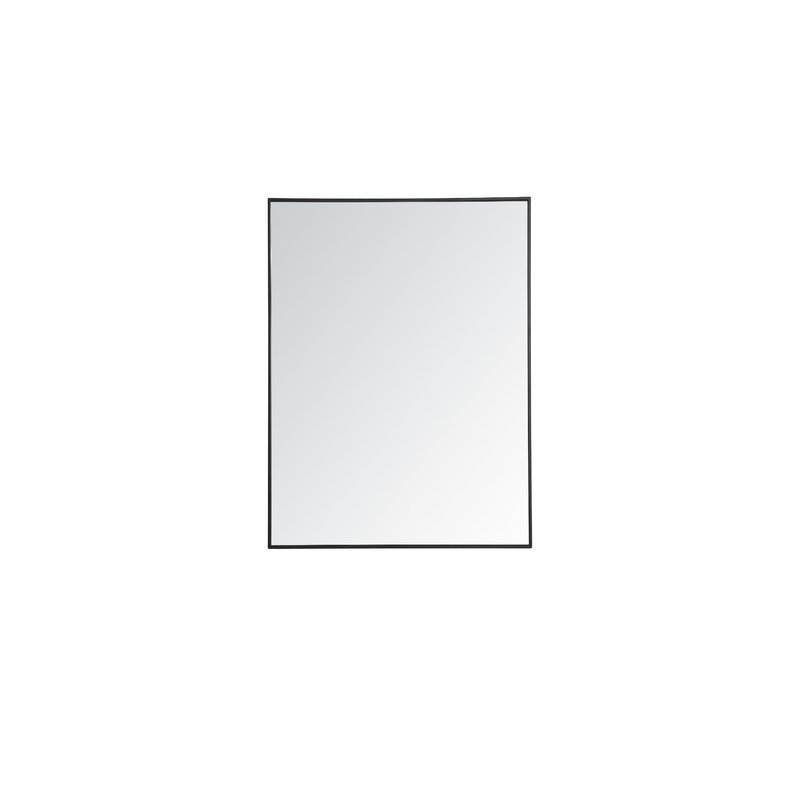Eternity Accent Mirror-48" H x 36" W- black - Image 0