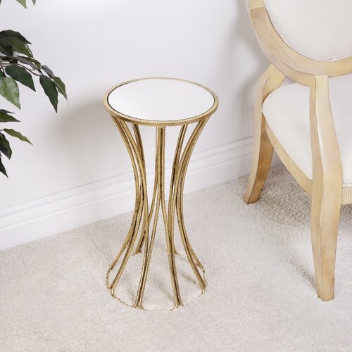 Sudduth Glass Top Frame End Table - Image 0